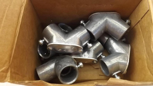 LOT OF 7 RACO 2752 1/2" PULL ELBOW T23373