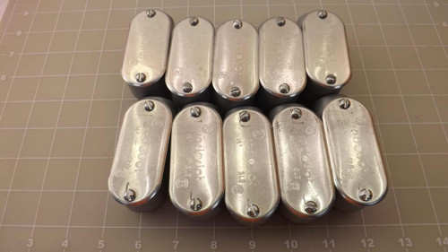 LOT OF 10 REDODOT ASLB-1 ENTRANCE ELBOW W/ COVER AND GASKET T24435