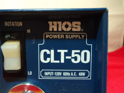 HIOS CLT-50 POWER SUPPLY FOR TORQUE DRIVER T9533
