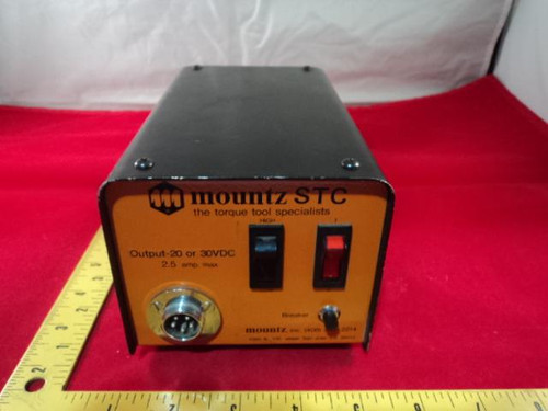 MOUNTZ STC POWER SUPPLY FOR TORQUE DRIVER T9534