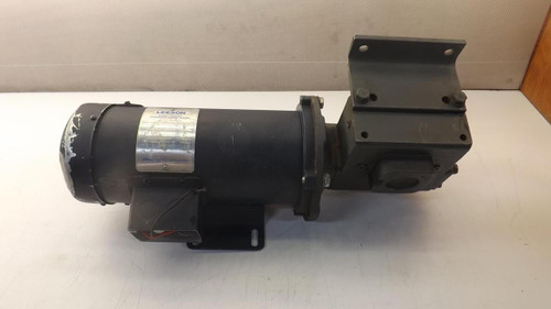 LEESON 098032400 DIRECT CURRENT PERMANENT MAGNET MOTOR & TRANSMISSION T27390