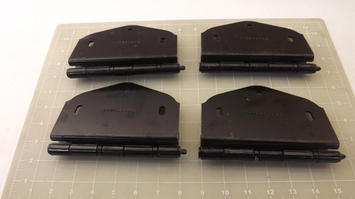 LOT OF 4  110943806 BLACK DOOR HINGES T26750