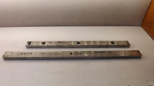 LOT OF 2  WM08 256 323 80 00 CALIBRATION BAR INDEX TABLE T28754