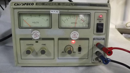 CSI SPECO PSV-5 DC POWER SUPPLY T30760