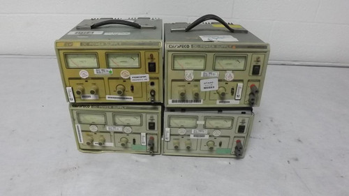 LOT OF 4 CSI/SPECO PSV-5 DC POWER SUPPLY FOR PARTS T30950