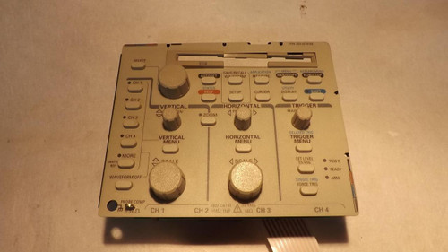 TEKTRONIX 333-4219-00 FOUR CHANNEL DIGITIZING OSCILLOSCOPE CONTROL PANEL T31306