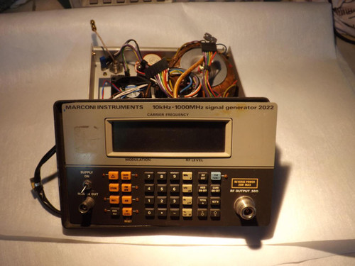 MARCONI INSTRUMENTS 2022 SIGNAL GENERATOR FRONT PANEL AND POWER SUPPLY T31462