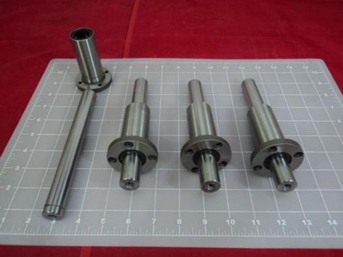 8 ROUND LINEAR BALL BEARINGS & QUICK SHAFTS 20MMX7'' T11094
