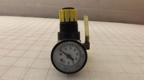 PARKER 20R013GA PNEUMATIC REGULATOR W/ GAUGE T31920