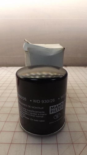 INTRUPA MANN WD 930/26 83-296 OIL FILTER T32332