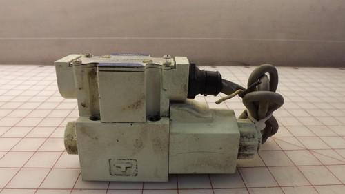 YUKEN TAIWAN HYDRAULICS DSG-01-2B2-D24-50 DIRECTIONAL VALVE T32352