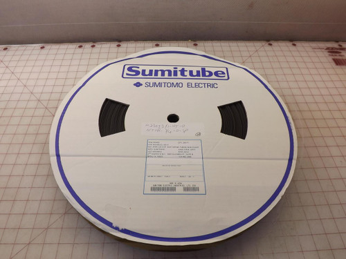 SUMITOMO ELECTRIC SUMITUBE M23053/1-105-0 HEAT SHRINK TUBING 3/4 INCH BLACK 100FT