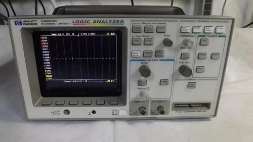 HP HEWLETT PACKARD 54620C 16 CHANNEL LOGIC ANALYZER