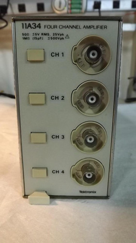 TEKTRONIX 11A34 FOUR CHANNEL AMPLIFIER T34242