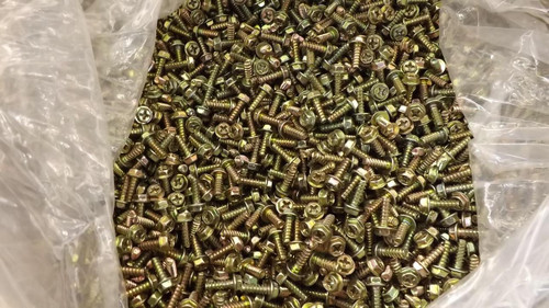 LOT OF 11150  23717110 M4X12MM PHILLIP INDENTED HEX WASHER HEAD SCREWS T32553