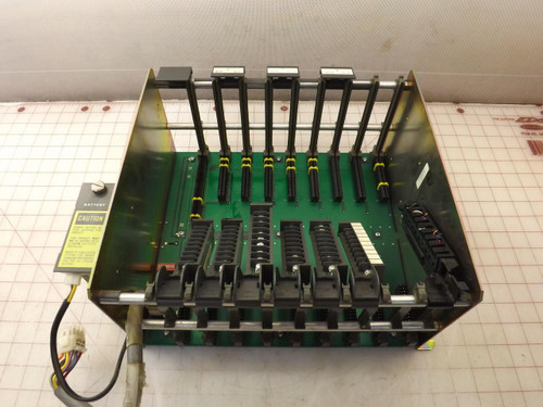 ALLEN BRADLEY 635224-01 1771AB  8 SLOT I/O SLOT CHASSIS T35081