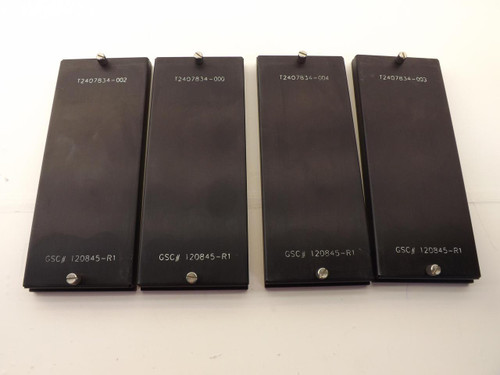 LOT OF 4  GSC-120845-R1 T2407834 CHIP IC ADUJUSTABLE MATRIX TRAY T37001
