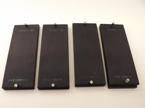 LOT OF 4  GSC-120867-R1 T2407844 CHIP IC ADUJUSTABLE MATRIX TRAY T37003