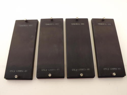 LOT OF 4  GSC-120851-R1 T2407835 CHIP IC ADUJUSTABLE MATRIX TRAY T37005