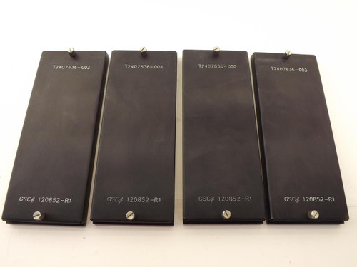 LOT OF 4  GSC-120852-R1 T2407836 CHIP IC ADUJUSTABLE MATRIX TRAY T37013