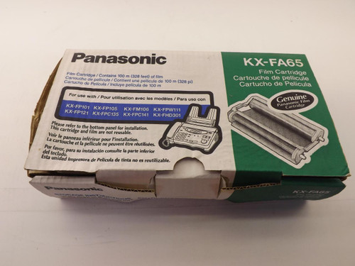 LOT OF 3 PANASONIC KX-FA65 FILM CARTRIDGE T37090