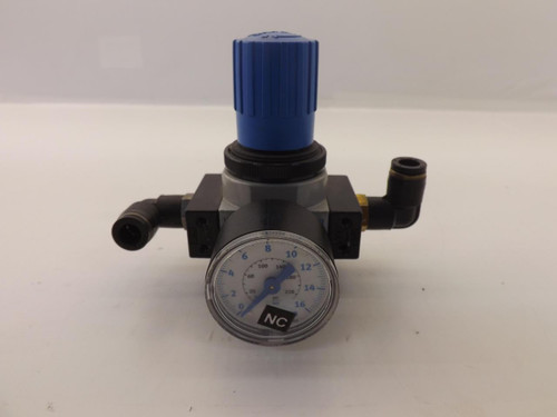 FESTO LR-D-MINI REGULATOR W/ GAUGE T37488