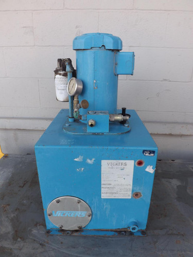 VICKERS 00C-33624-02 02-117579 6Z614 HYDRAULIC POWER UNIT T37762