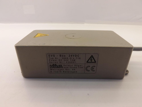 LOT OF 2 HOMA HOEMA 3800.519.719 EVG-BOX DC POWER SUPPLY T37939