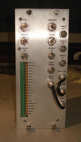 SCIENTIFIC ATLANTA 9804 REAR INTERFACE MODULE T6621