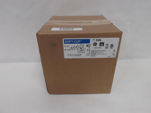 CASE OF 20 GE 2406 THIGH SOFT-CUF BLOOD PRESSURE CUFFS 38-50CM T38962