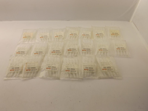 LOT OF 20 EFD 5181-B PP NOZZLES 2.5X0.62" 10/BAG T38870