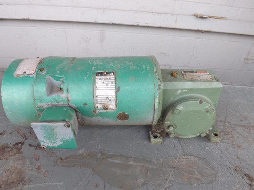 RELIANCE ELECTRIC 426297-MY 3/4 HP AC MOTOR WITH GEAR FRAME R56