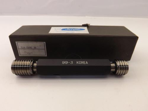 RUTLAND TOOL & SUPPLY 3/4-10UNC-3B THREAD PLUG GAGE T39720