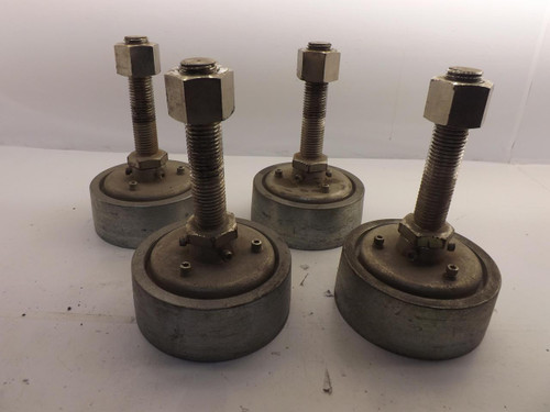 LOT OF 4 ORBITAL LEVELING FEET T40168