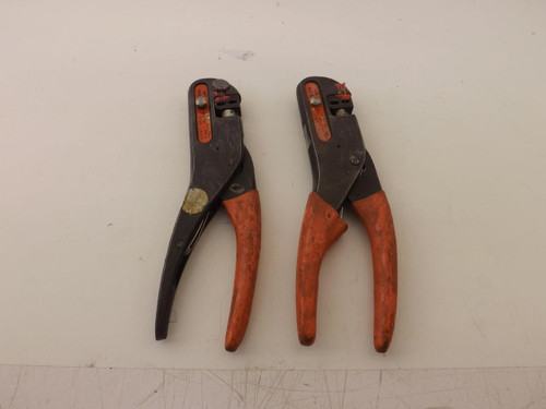 LOT OF 2 T&B WT445A CRIMPING TOOLS T40393