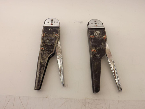 LOT OF 2 BURNDY S-41 CRIMPING TOOLS T40399