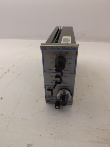 LOT OF 8 ASTRO-MED ASTRO MED ASC 909 31890-119 MEDIUM HIGH GAIN AMPLIFIER T40826