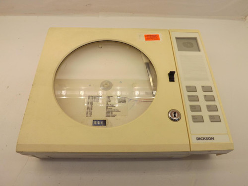 THE DICKSON CO THDX 8" TEMPERATURE/HUMIDITY CHART RECORDER T41083