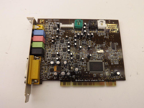 CREATIVE TECHNOLOGY SB0200 SOUND BLASTER LIVE! PCI SOUND CARD T41311