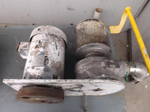 REPUBLIC SONIC 11636 37C334Y534G1 RB1200 CENTRIFUGAL VACUUM BLOWER