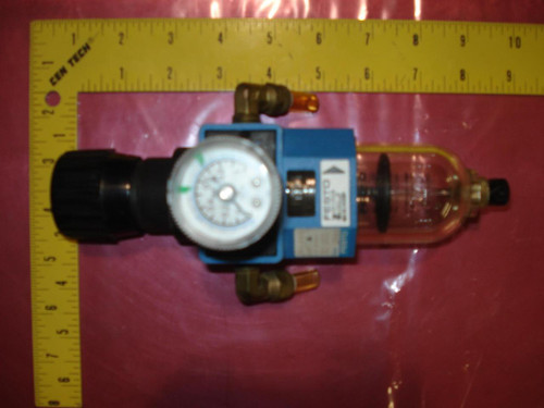 FESTO LFR-1/4-SB-NPT PNEUMATIC FILTER REGULATOR T6721