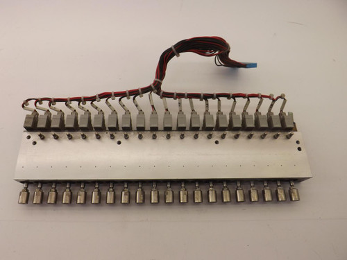 LOT OF 20 SMC SY114A-KLO CJPB15S-E6183-15 SOLENOID VALVE ASSEMBLY W/ MANIFOLD T41831