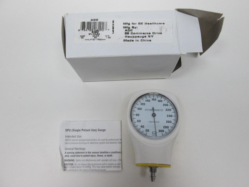 GE HEALTHCARE 809D 09092387 SPHYGMOMANOMETER GAUGE T42172