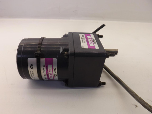SPG S7KA25B S7I15GA INDUCTION MOTOR W/ GEAR HEAD T42190