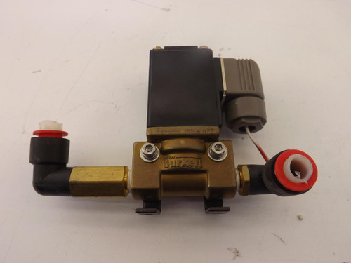 BURKERT 0256 A 3/16 FPM NPT1/4 SOLENOID VALVE T42195