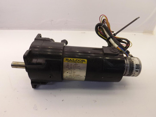 BALDOR 14906-P 0.13 HP DC MOTOR W/ ENCODER FRAME PSM