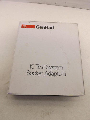 LOT OF 5 GENRAD IC TEST SYSTEM SOCKET ADAPTORS T43116
