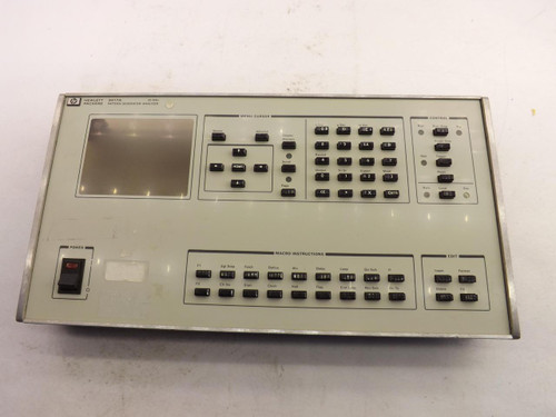 HP HEWLETT PACKARD 9417A PATTERN GENERATOR/ANALYZER FRONT CONTROL PANEL T43340