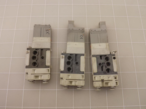 LOT OF 3 SMC 16SOL10 24VDC-COM SOLENOID VALVE T43832
