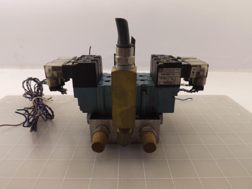 GALIL DMB-DDAJ-1KE DM-DDAJ-1KE SOLENOID VALVE ASSEMBLY W/ MANIFOLD T43907